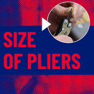 ​Size of pliers