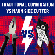 Traditional Combination Pliers versus Maun Side Cutter Parallel Pliers