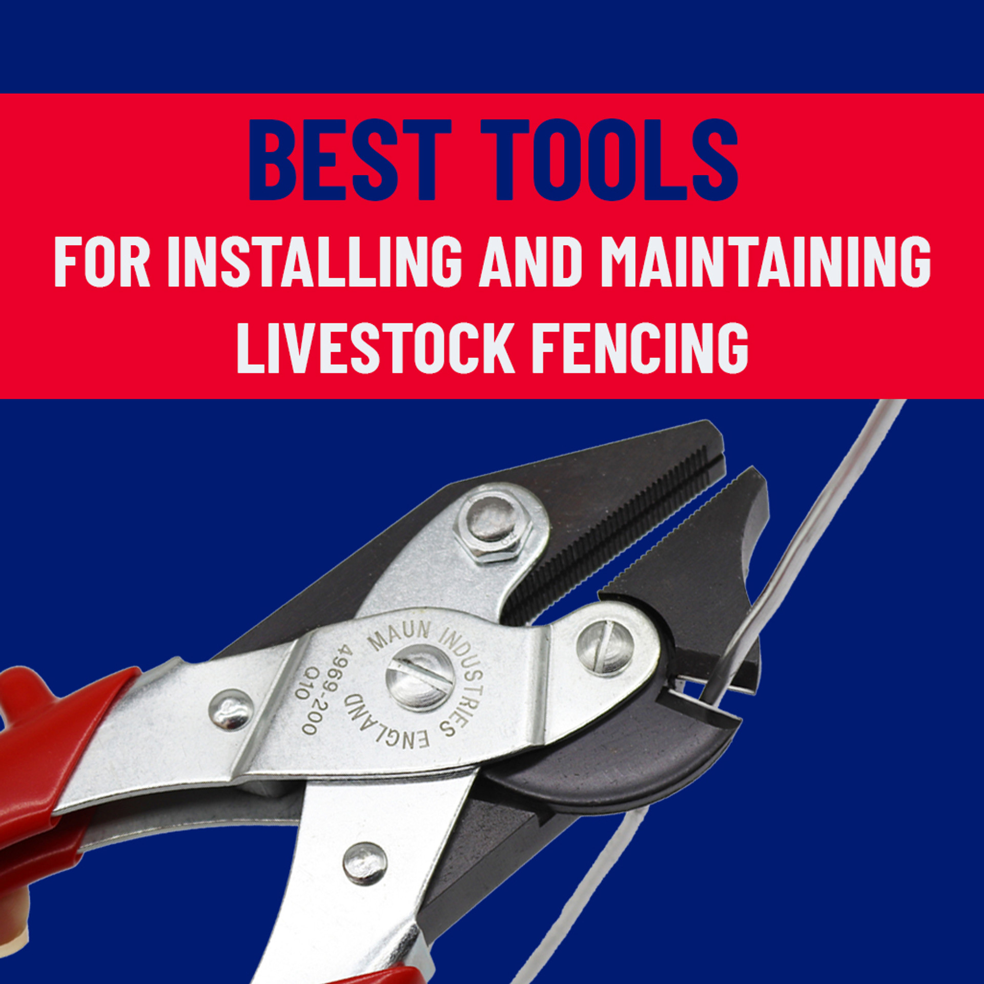 Best tools for installing and maintaining livestock fencing Maun