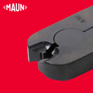 Maun Meter Sealing Plier for Cylindrical Ferrules close up of the jaw detailing