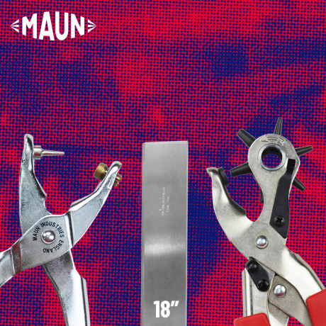 Maun Heavy Duty Hole Punch