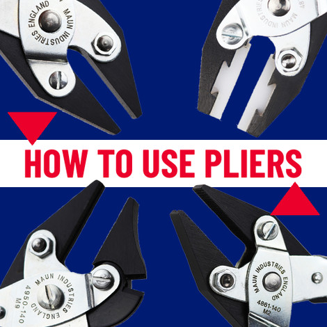 How to use pliers