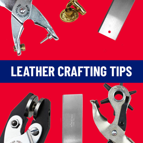 Leather crafting tips