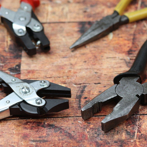 What are the different types of pliers?