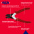 Maun Diagonal Cutting Plier For Sealing Wire 140 mm infographic of features and dimensions