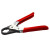 Maun Olive Cutter Plier Type Tool 22 mm full body photo with red grips