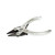 Maun Snipe Nose Smooth Jaws Plier 125 mm full body showing the entire plier