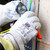 Maun 1000V Insulated Side Cutter Parallel Plier For Hard Wire Comfort Grips 200 mm in use