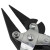Long Nose Side Cutter Parallel Plier close up of jaws