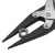Long Nose Parallel Plier Return Spring close up of jaws