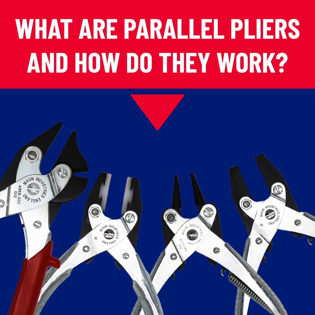 Parallel Pliers Flat Smooth Jaw Jewelry Tool