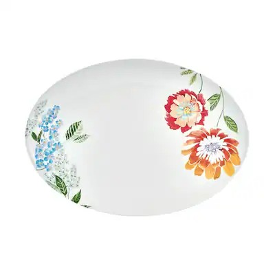 small-floral-serving-platter-meadow-design.jpg
Small floral Meadow platter by Fitz and Floyd with colorful flowers, decorative serveware