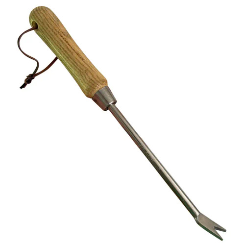 Weeder Tool with Wood Handle