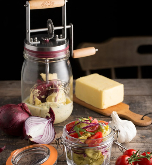 Manual Butter Churner,Kilner Butter Churner, Homemade Butter
Fresh Butter, Culinary Adventure