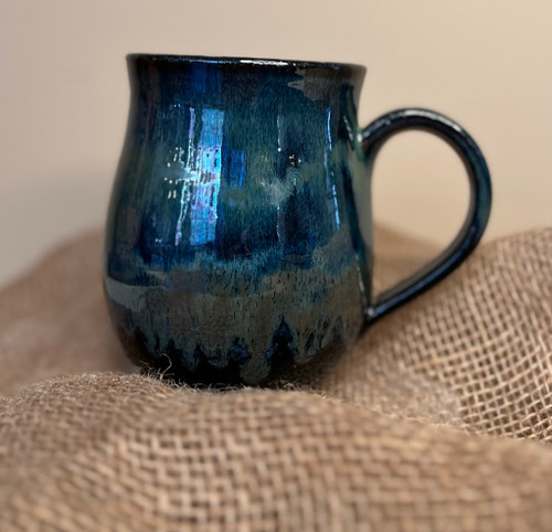 Alabama Vitrified Deep Blue Glazed Mug