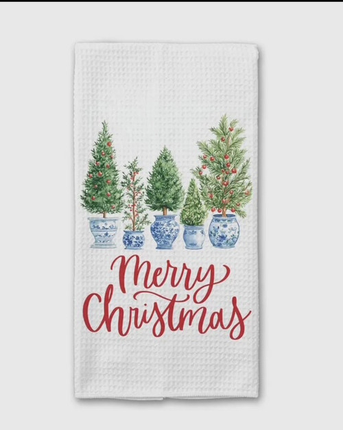 Add festive charm to your kitchen with our lightweight, quick-drying Christmas waffle towels. Perfect for everyday use or as a thoughtful holiday gift!