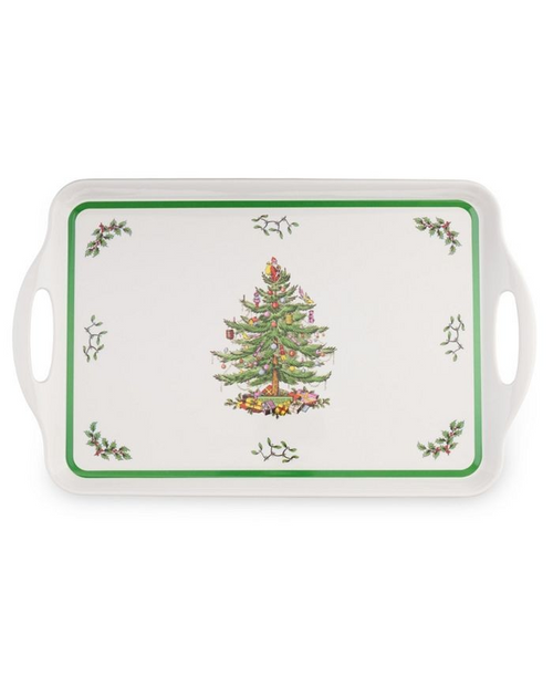 Spode Christmas Tree Melamine Platter large