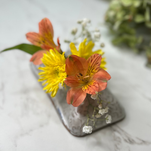 Bud Biscuit or flower pillow by Alabama Vitrified