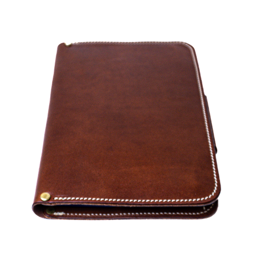 Kingfisher Leatherworks Handcrafted Heirloom Leather Executive Notebook/Journal