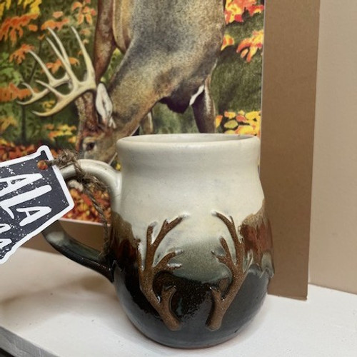 Handcrafted Deer Antler Mug