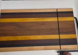 Handcrafted Wooden Cheese Slicer Board