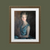 Traditional wall art print creating a layered, collected home look