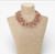 Cerise Pink Beaded Necklace