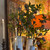 35" Real Touch Flocked Fig Stem | Fall Greenery & Floral Décor