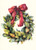 Magnolia Wreath Christmas Card by Oddballs