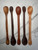 Handmade Wooden Tasting Spoons