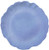 Sweet Succulent Dinner Plate, Periwinkle, Set of 6