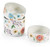 Elevate your dining experience with the Fitz and Floyd Floral Snack Bowls Set. Perfect for soups, chili, stews, and more, these bowls feature captivating floral designs on crisp white earthenware. Microwave and dishwasher safe for convenience. Shop now!