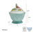 Elevate your kitchen decor with the Meadow Cookie Jar by Fitz and Floyd. Hand-painted with stunning detail, this ceramic earthenware jar from the Meadow Collection features a vibrant floral design and a charming bird perched atop the lid, bringing the freshness of spring to your home. Ideal for storing cookies, candy, sugar, coffee, and more, its removable lid ensures lasting freshness. Shop now for this elegant tabletop piece!