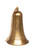Carillon Antique Gold Metal Bell, 12"