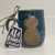 Handcrafted Alabama Vitrified pineapple mug made from wild clay sourced in Pine Apple Alabama by artist Cari Cleckler
