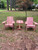 Pine Apple Cedar Company Pine Apple combo Cedar chairs and table