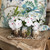 Handcrafted Multi Vase by Alabama Vitrified, made from wild Alabama clay personally dug and processed by Alabama artist Cari Cleckler. The unique five-vase design features individual bud vases in varying shapes and artisan glazes, perfect for displaying garden flowers and small blooms. Exclusive to Pine Apple Mercantile Company.
