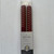 Spiral Wax Flameless Candles 9.75", Set of 2 Burgundy/wine Spiral Wax Flameless Candles 9.75", Set of 2 Burgundy/wine