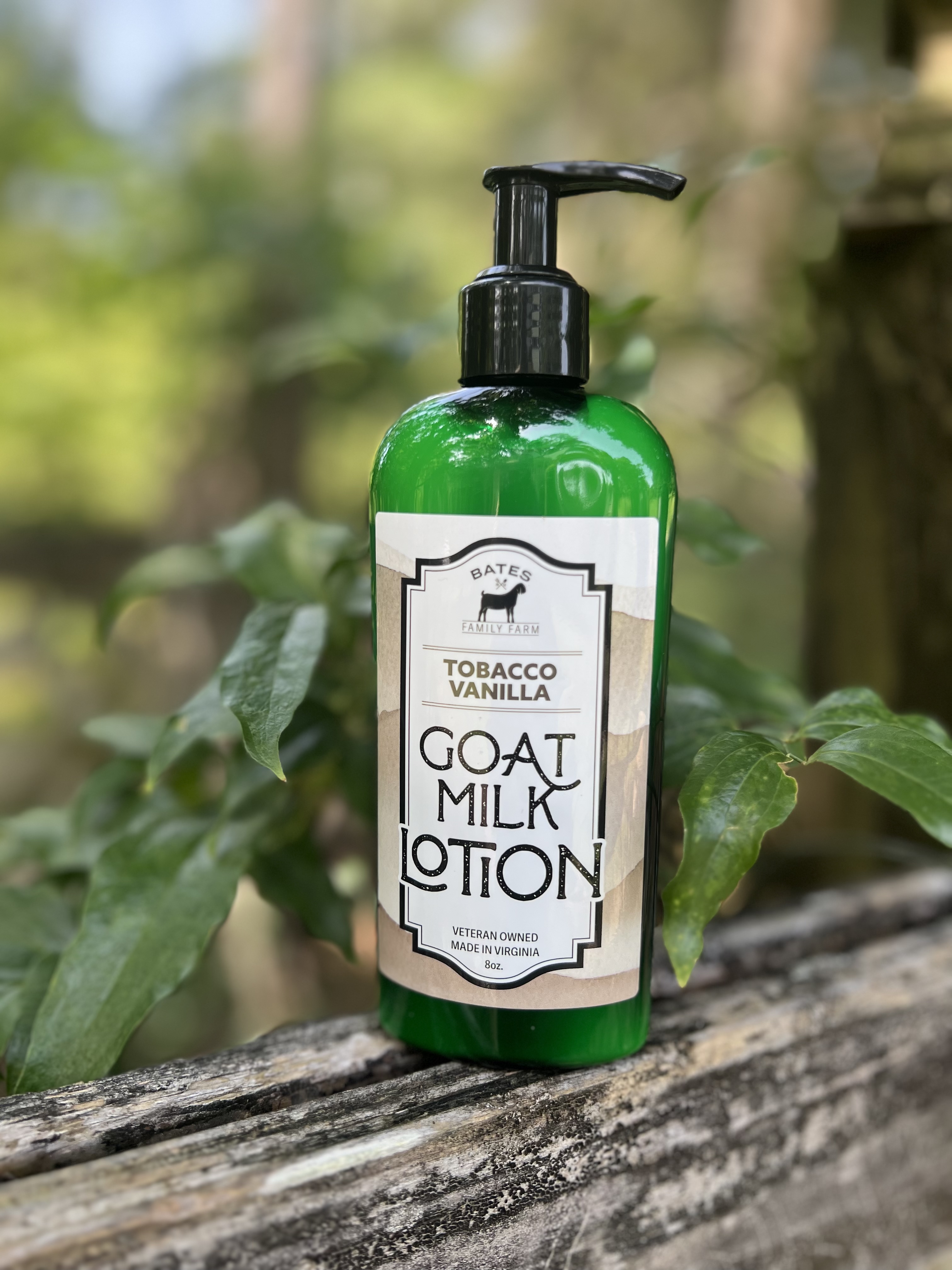 Bates Family Farm Goat Milk Lotion – Tobacco Vanilla