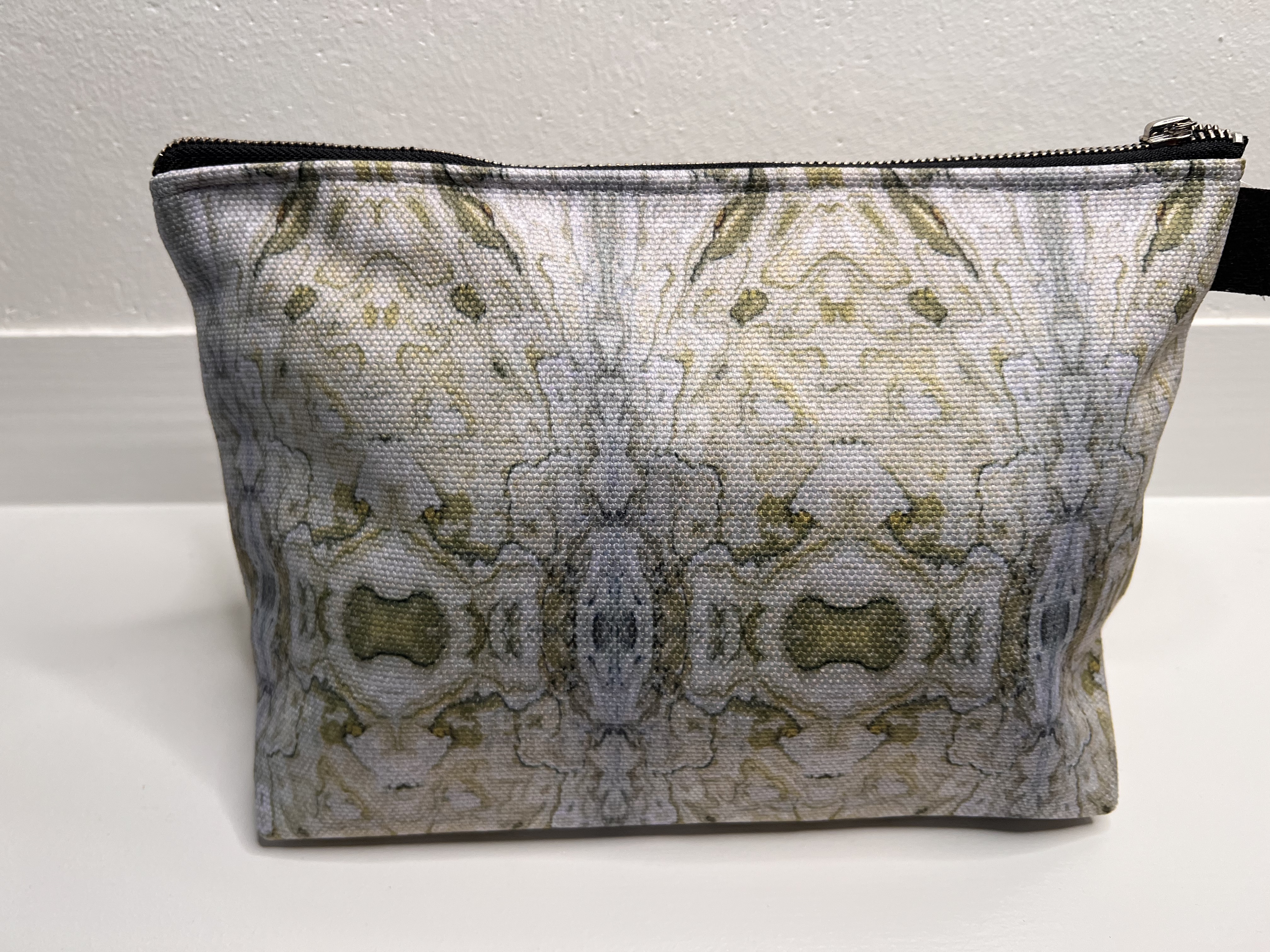Cindy Barganier Textiles Cosmetic Bag - 6 Designs – Skins Blue and Green