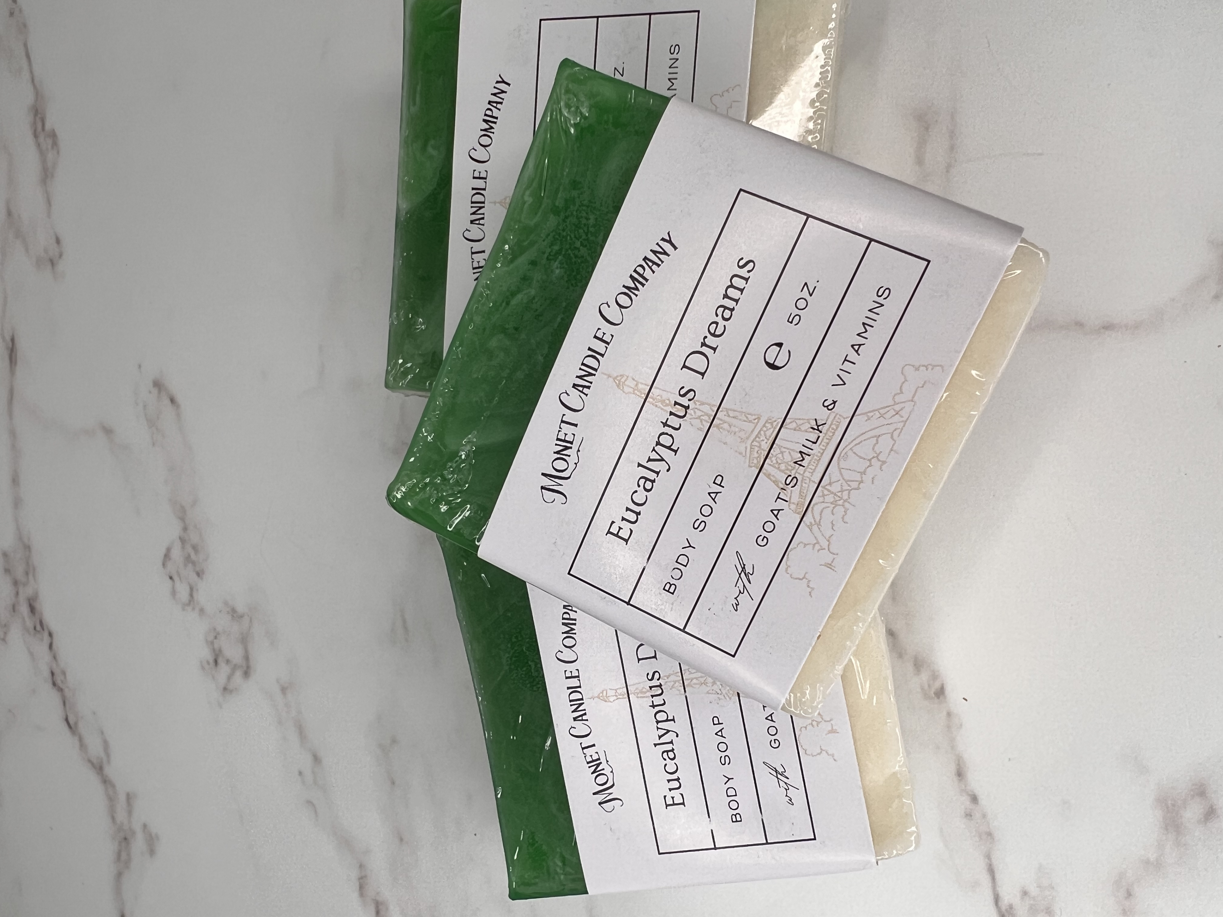Monet Candle Co. Goats Milk Soap – Eucalyptus Dreams