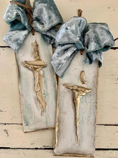 Cross Hanger by artist Elizabeth Polland