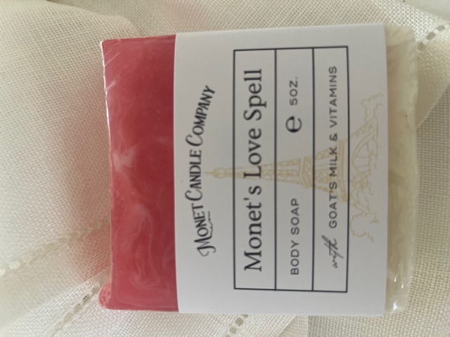Monet Candle Co. Goats Milk Soap – Monet's Love Spell