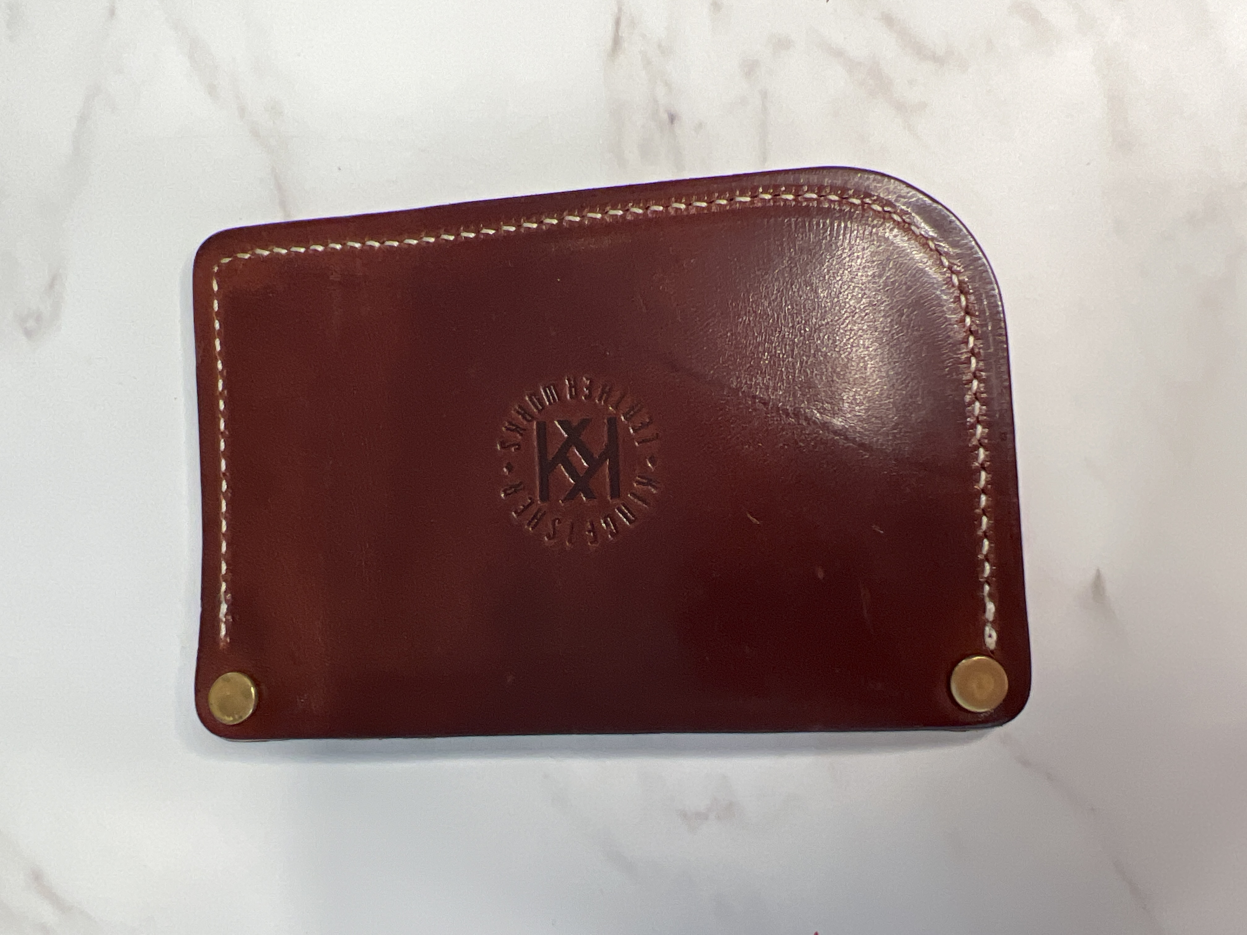 Handcrafted Heirloom Leather Drivers Wallet – Harness Brown
