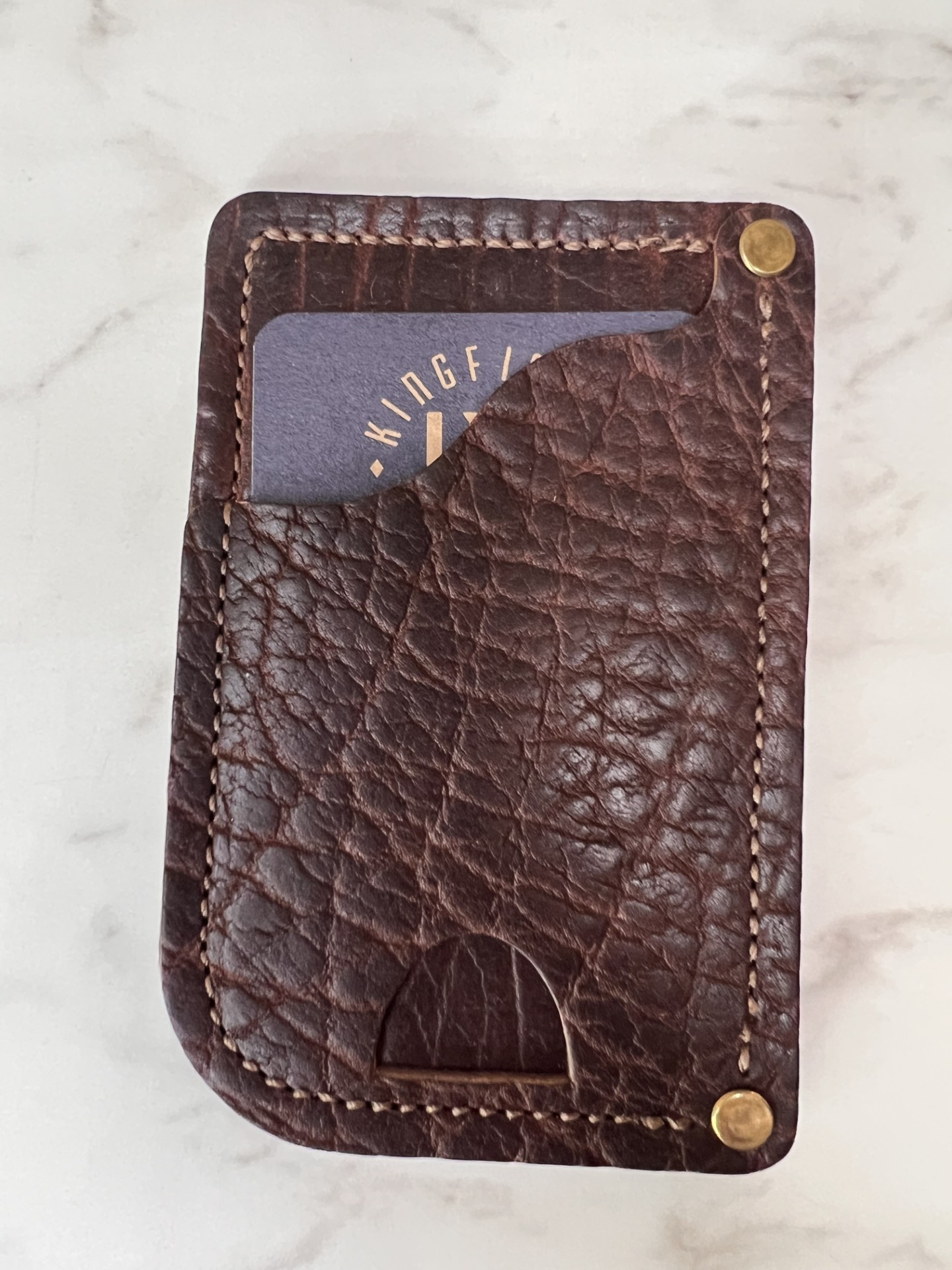 Handcrafted Heirloom Leather Drivers Wallet