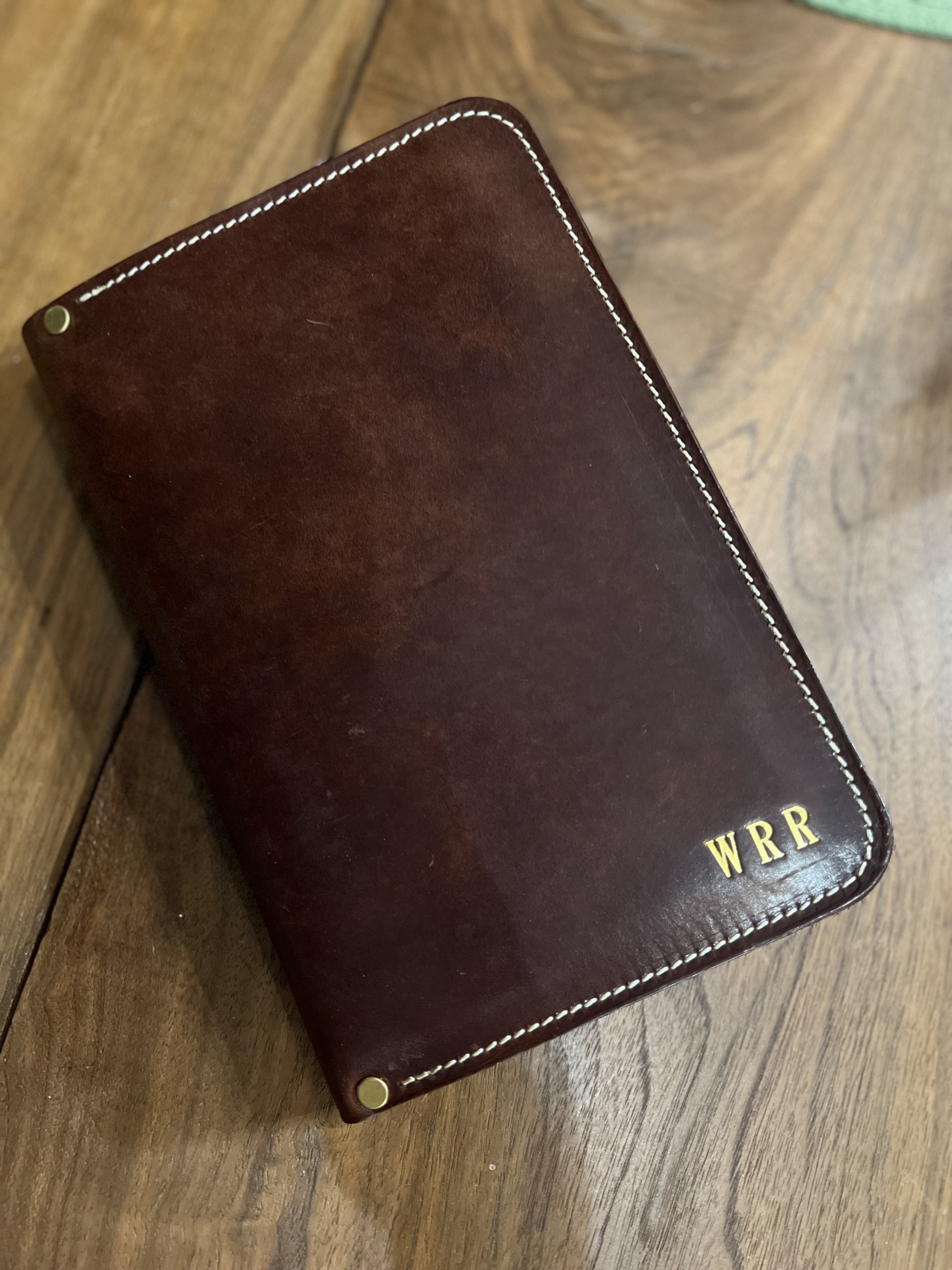 Handcrafted Heirloom Leather Executive Notebook/Journal – Journal with Personalized Monogram