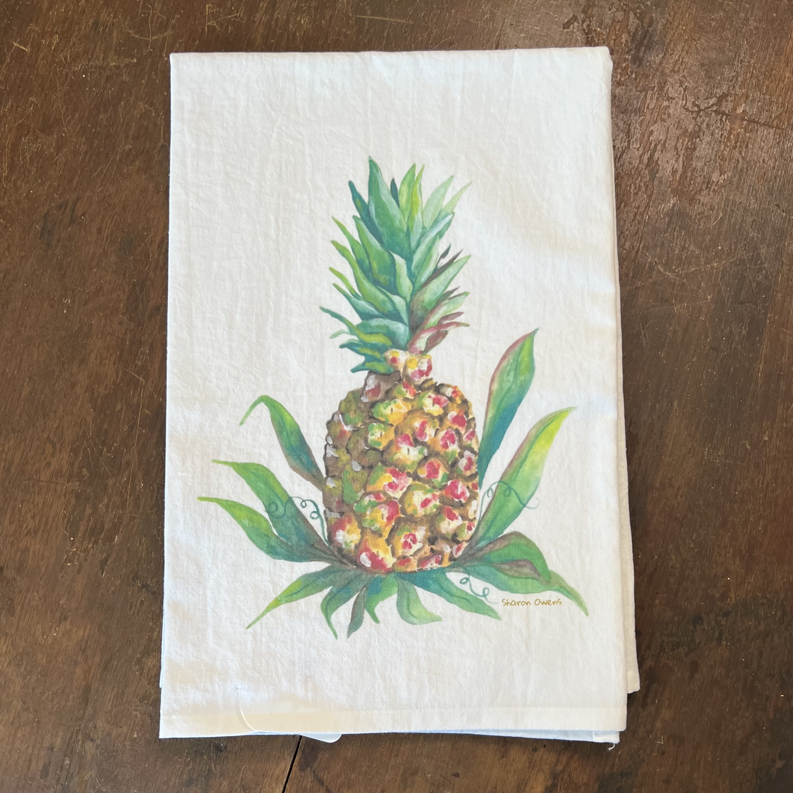 Exclusive Flour Sack Tea Towels by Bay La Launch Art