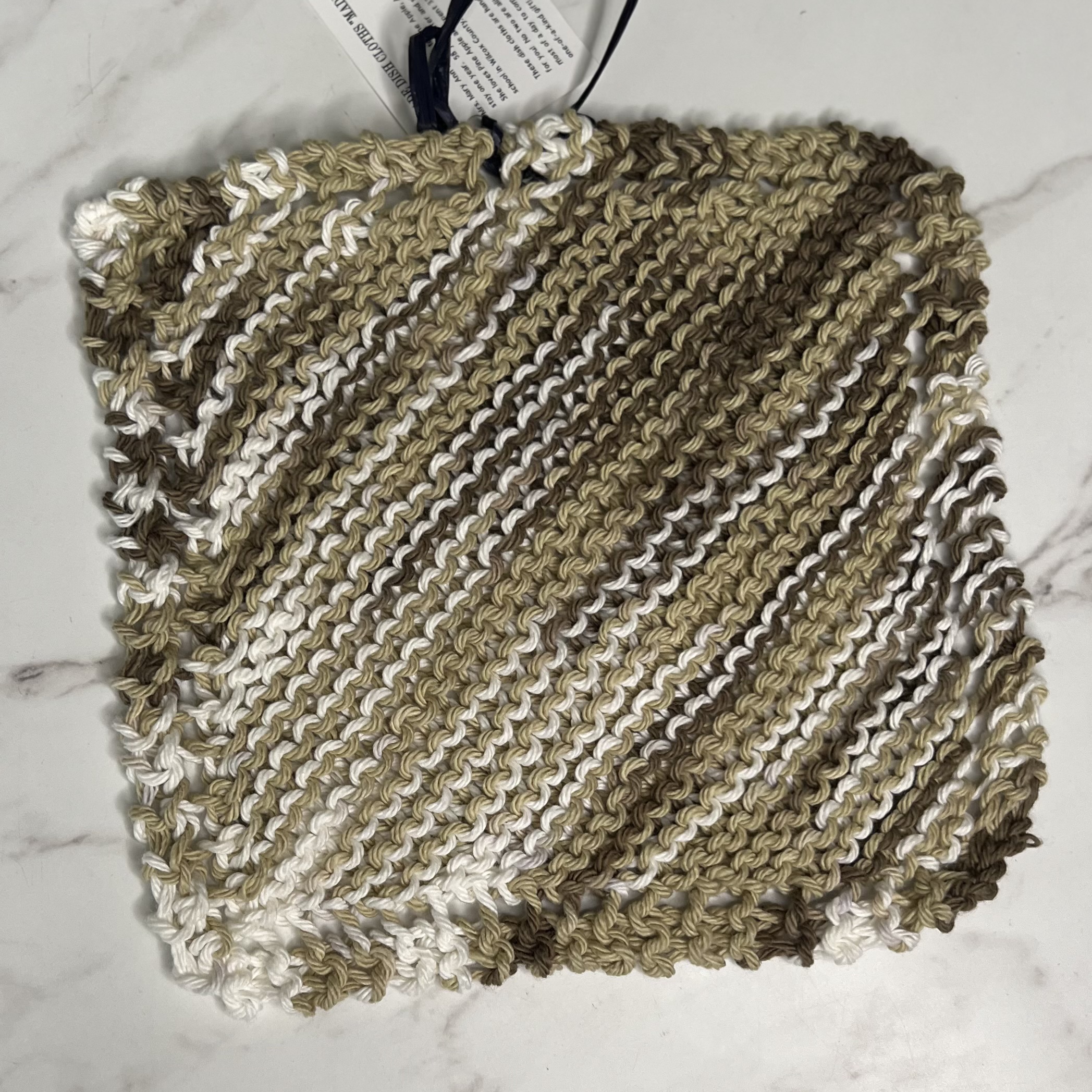 Ms. Mary Ann's Dish Cloth "Made with Love"