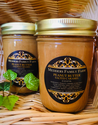 Medders Family Farm Peanut Butter – Salted Caramel