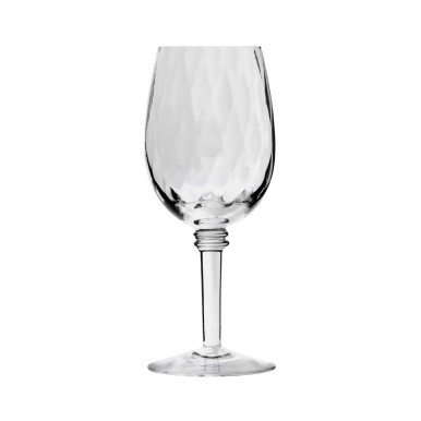 Abigail White Wine Glass
